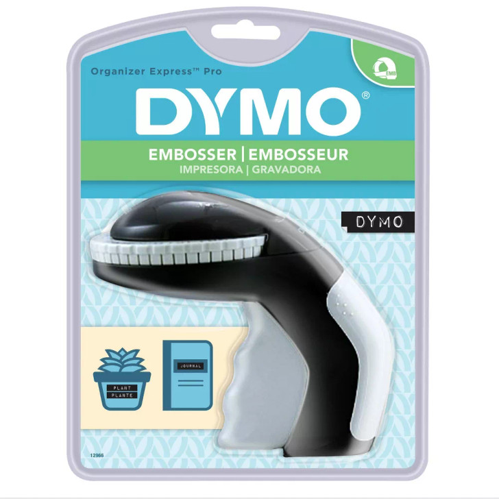 DYMO Embossing Label Maker with 3 DYMO Label Tapes