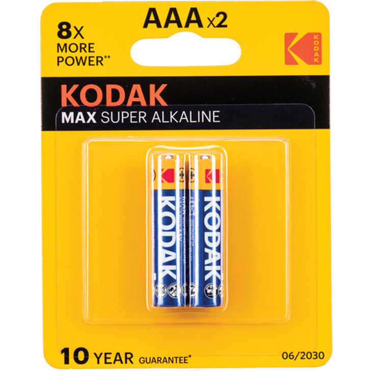 Kodak AAA size 1.5V Battery 2 Pack