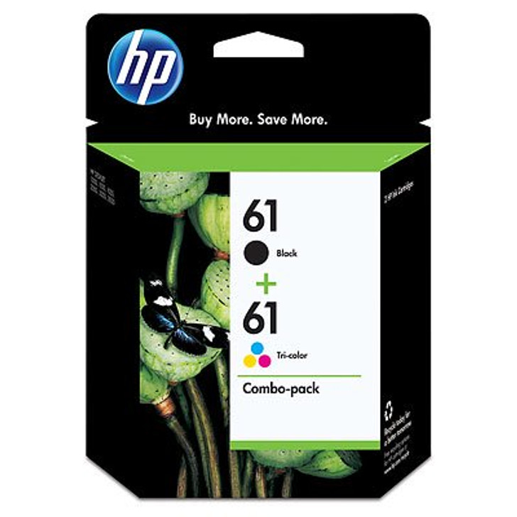 HP 61 Black & Color Combo Pack Ink Cartridge