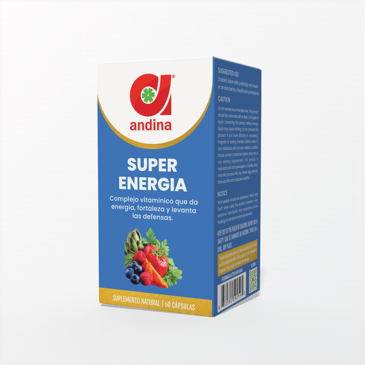 A health support blend with A to Z vitamins and all minerals designed to give you an extra dose of energy throughout the day