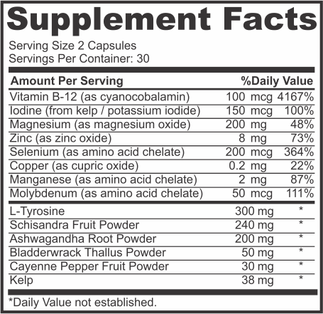 THYROID SUPPORT 60 caps