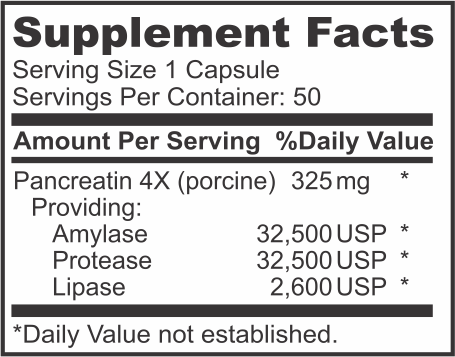DIGESTIVE ENZYME/50 caps