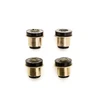 1969 1970 1971 1972 Pontiac GTO LeMans Tempest Black Polyurethane New Control Arm Bushing Set - Oval