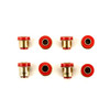 1968-1974 Chevrolet Corvette Red Polyurethane New Front End Suspension Bushing Set