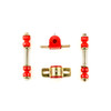 1970 Chevrolet Camaro Red Polyurethane New Front End Suspension Bushing Set