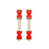 1970 - 1975 Chevrolet Chevy II Nova Red Polyurethane Sway Bar Link and Bushing Set