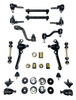 1967 Dodge Dart with Disc Brakes Black Polyurethane New Front End Suspension Master Rebuild Kit