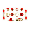 1973 Pontiac GTO LeMans Grand Am Red Polyurethane Front End Suspension Rebuild Kit
