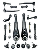 1968 1969 Ford Mustang w/ Manual Steering (Except 69 Boss) Front End Suspension Master Rebuild Kit
