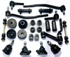 01/01/1973 - 05/14/1973 Mercury Full Size New Front End Suspension Rebuild Kit with Inner Tie Rods