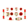 1974 Buick Full Size Red Polyurethane New Front End Suspension Master Rebuild Kit 1974 Buick Full Size Red Polyurethane New Front End Suspension Master Rebuild Kit