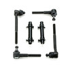 1970-1974 Chevrolet Chevy II Nova Power Steering Black Polyurethane New Front End Suspension Master Rebuild Kit