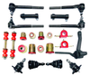 1973 Pontiac Bonneville Catalina Grandville Red Polyurethane New Front End Suspension Master Rebuild Kit