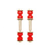 1955 1956 1957 Chevrolet Full Size Red Polyurethane New Sway Bar Link and Bushing Set