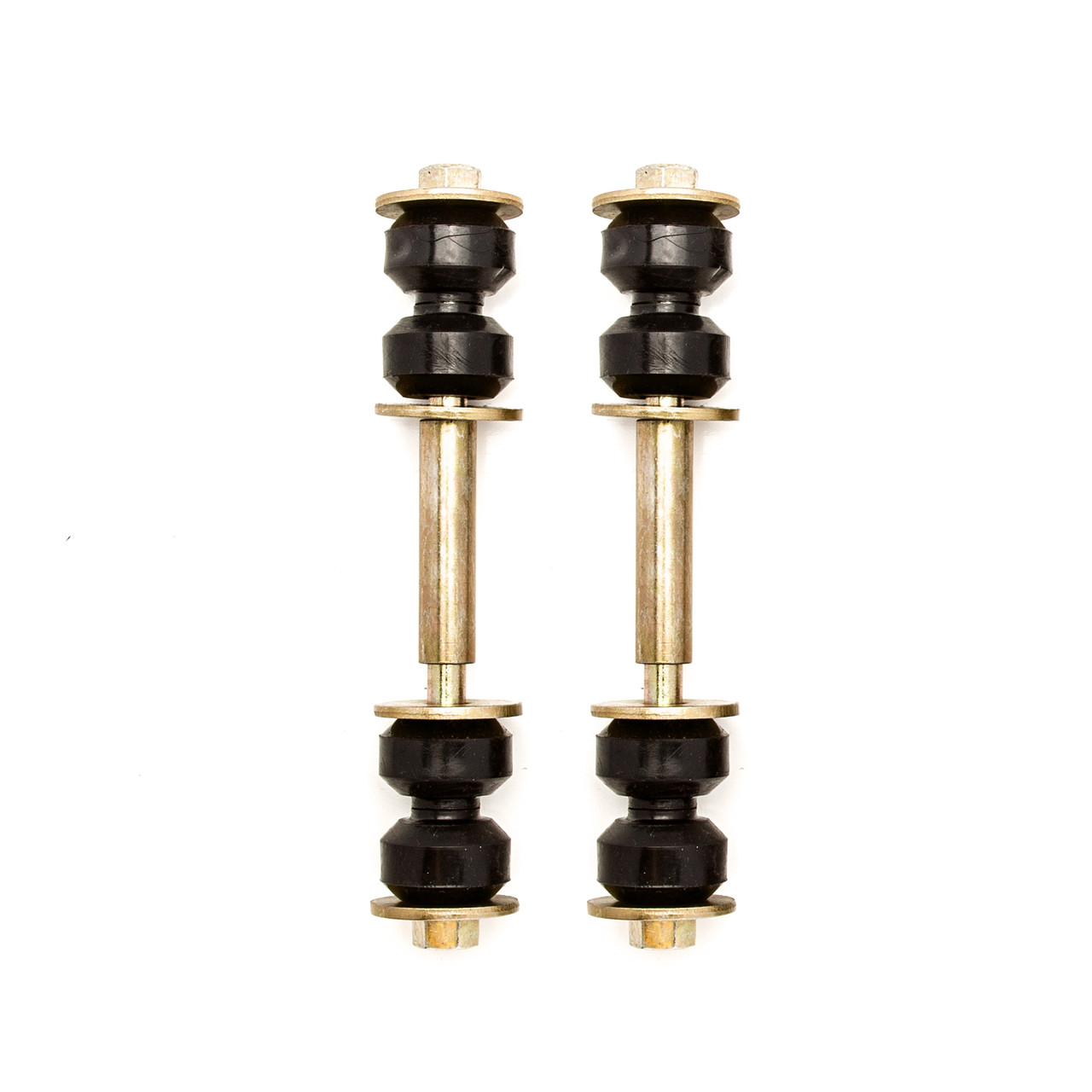 1975-1979 Chevrolet Chevy II Nova Black Polyurethane New Sway Bar Link and Bushing Set