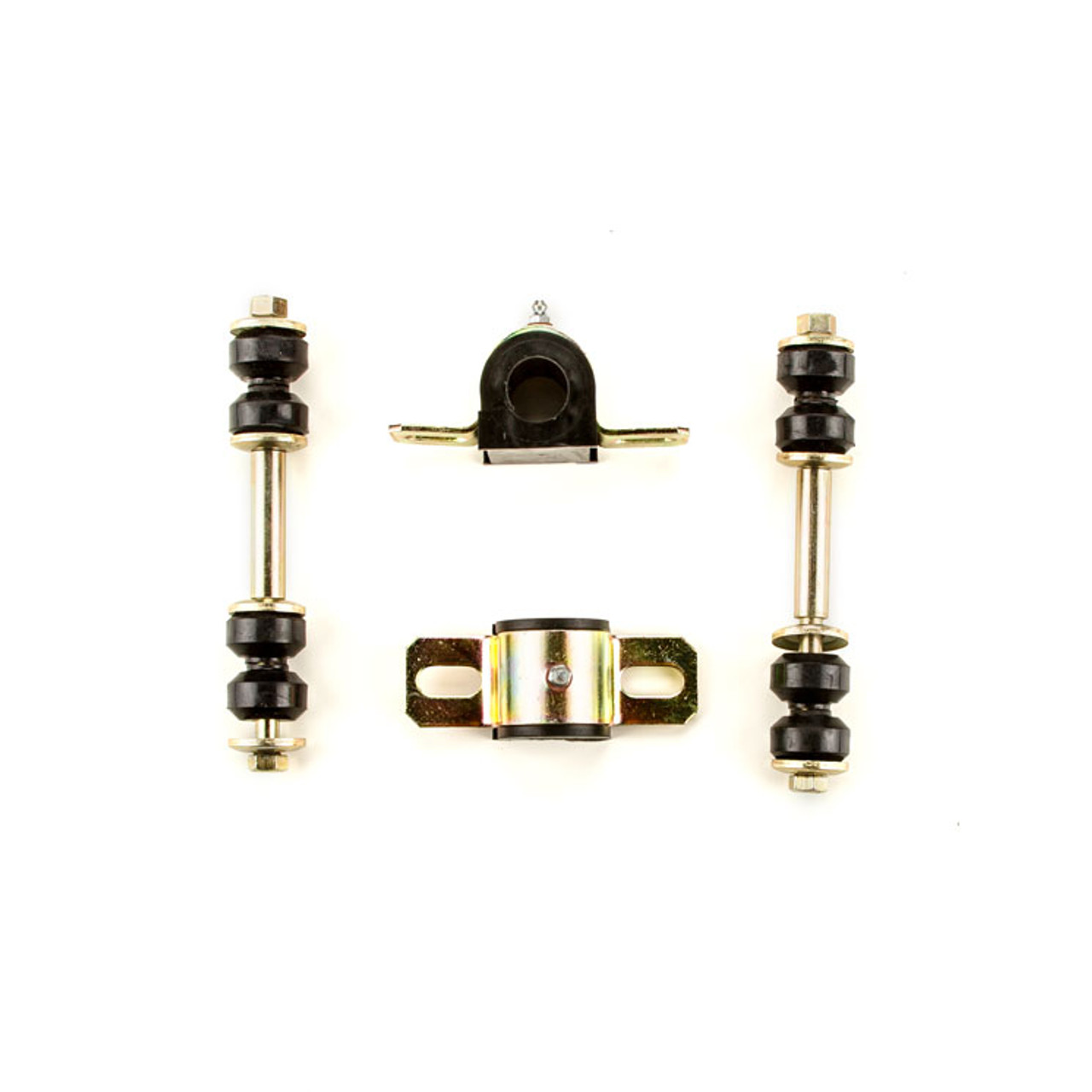 1971 1972 1973 Pontiac Bonneville Catalina Grandville Black Polyurethane New Sway Bar LInk and Bushing Set