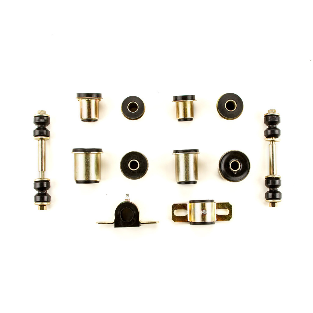 1974-1979 Buick Skylark Special Black Polyurethane New Front End Suspension Bushing Set