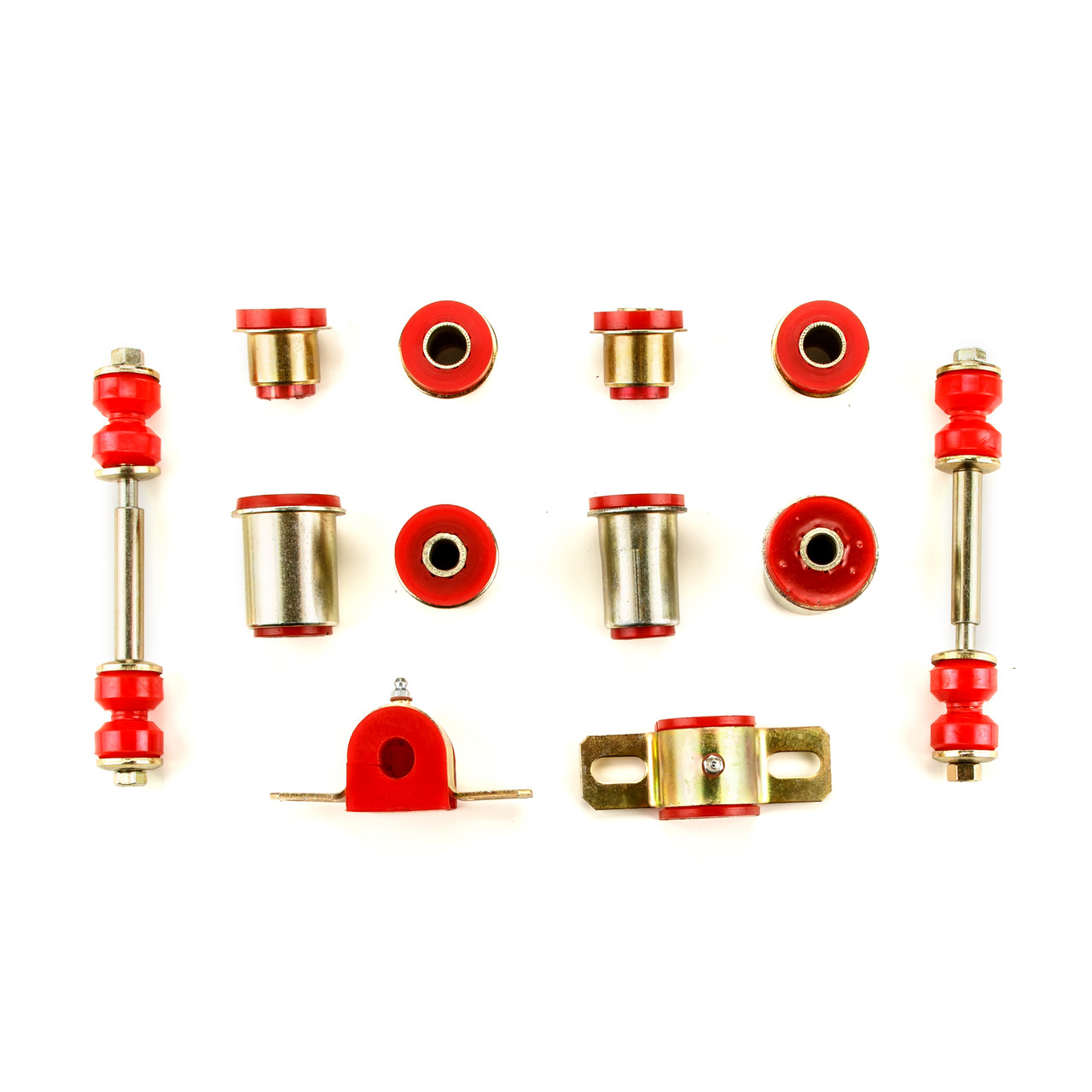 1971 1972 Chevrolet Camaro Red Polyurethane New Front End Suspension Master Rebuild Kit