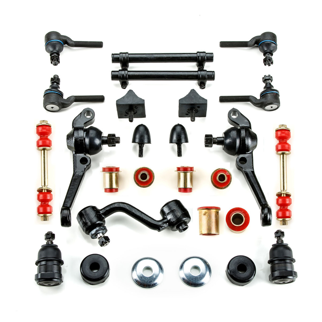 A-RESTO-PARTS Black Polyurethane Front End Suspension Rebuild Kit Compatible with Buick Skylark/Special OEM Spec Replacements (22 : Andersen Restorations A-RESTO-PARTS Black Polyurethane