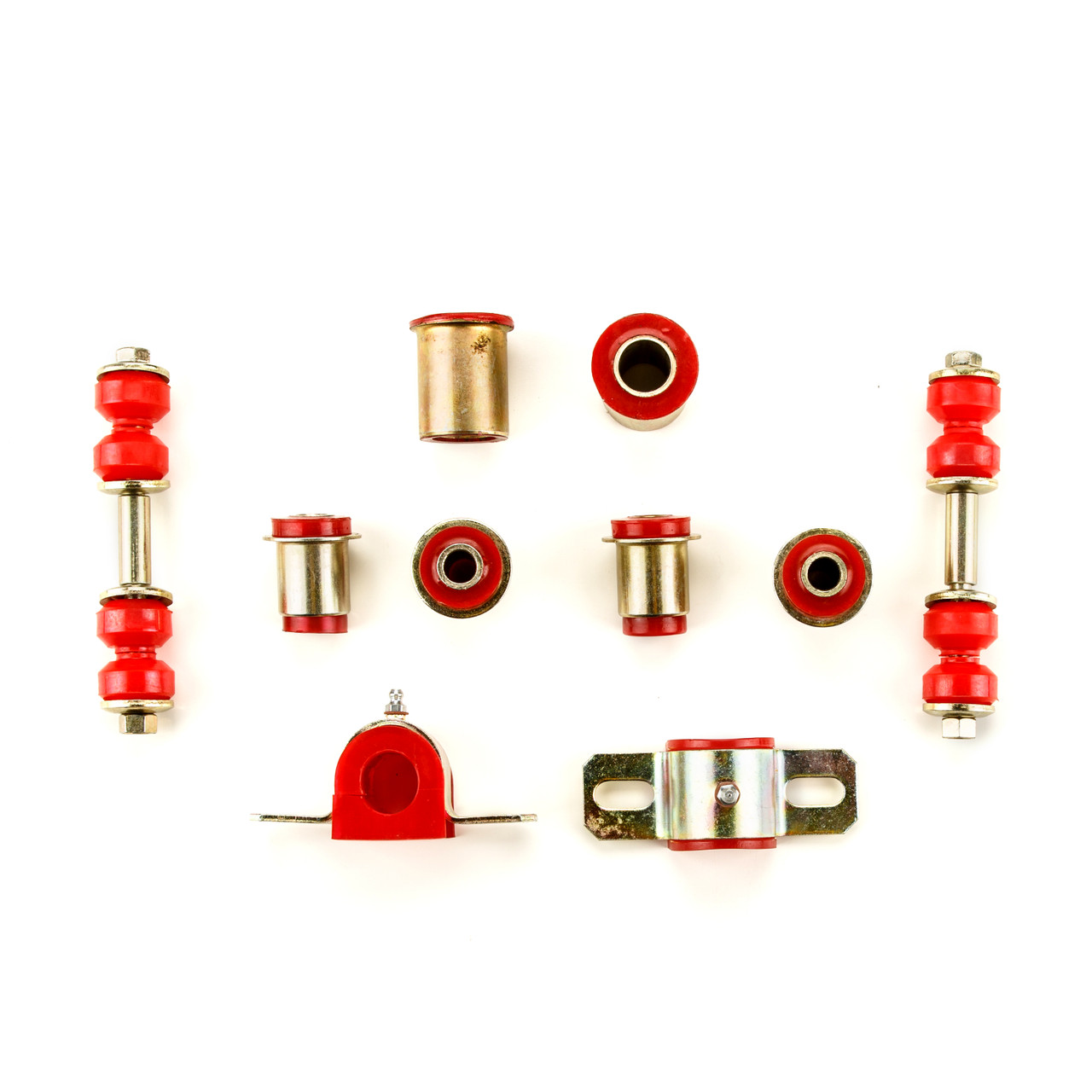 1973 1974 1975 1976 Plymouth Duster Valiant Red Polyurethane New Front End Suspension Master Rebuild Kit