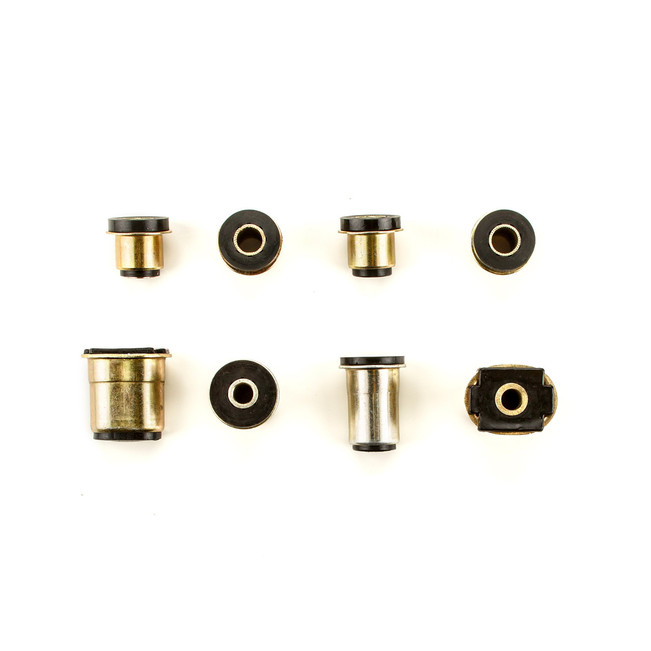 1971 1972 Pontiac GTO LeMans Black Polyurethane New Front End Suspension Rebuild Kit with Oval Control Arm Bushings