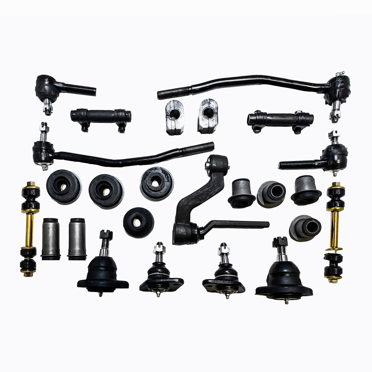 1972 Mercury Montego New Front End Suspension Master Rebuild Kit with Idler Arm