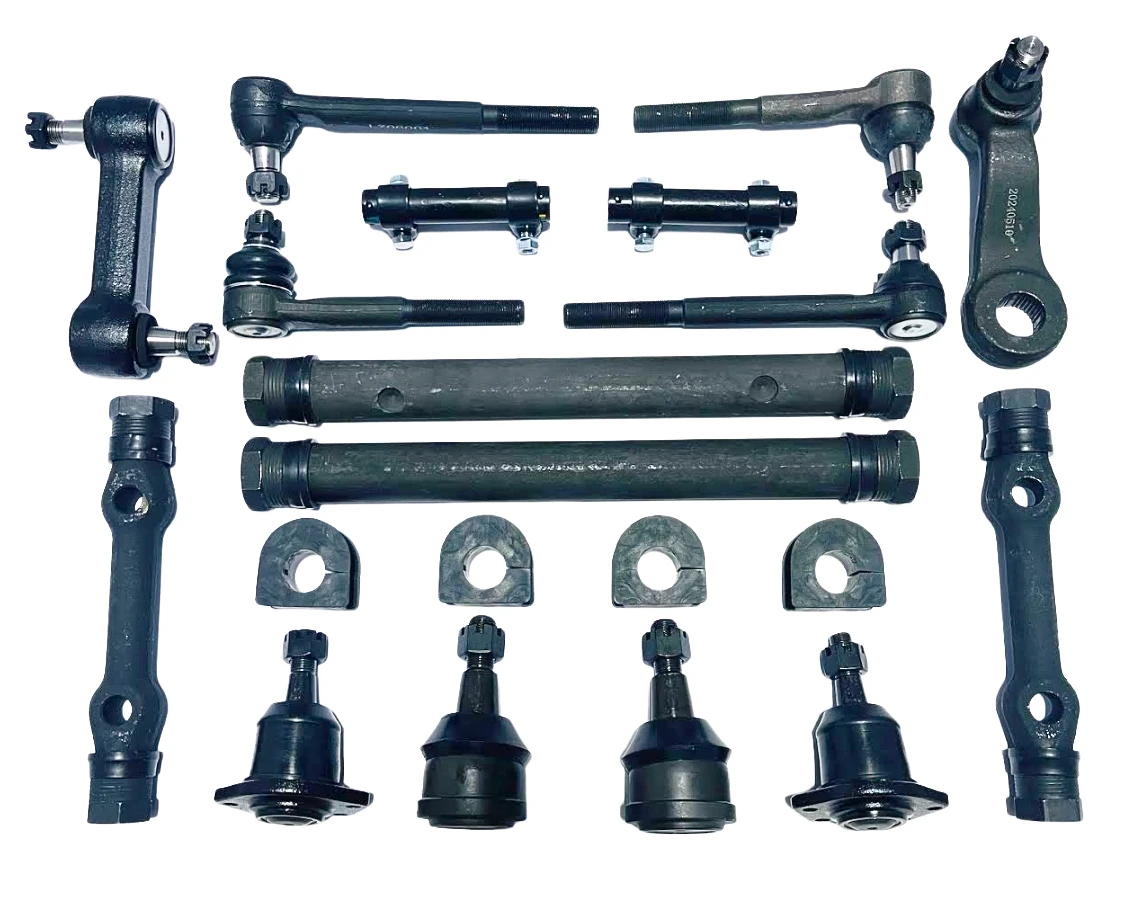 1971-1982 GMC 2WD C2500 3/4 Ton Pickup and Suburban Power Steering New Front End Suspension Master Rebuild Kit