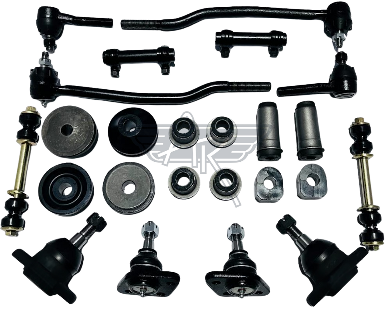 1969 1970 1971 1972 Ford Thunderbird New Front End Suspension Rebuild Kit with Inner Tie Rods