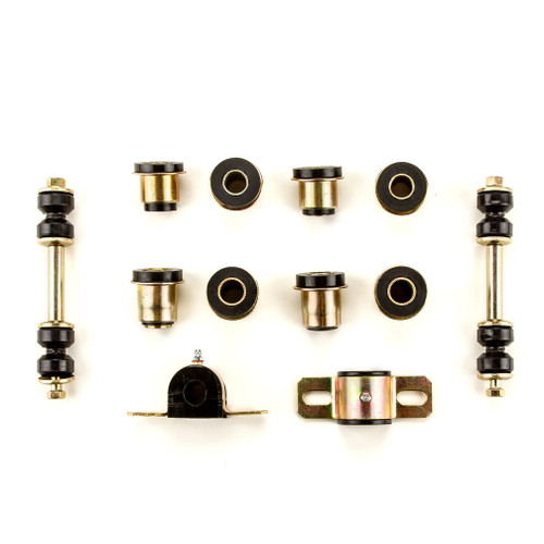 1955 1956 1957 Chevrolet Full Size Black Polyurethane New Front End Suspension Bushing Set