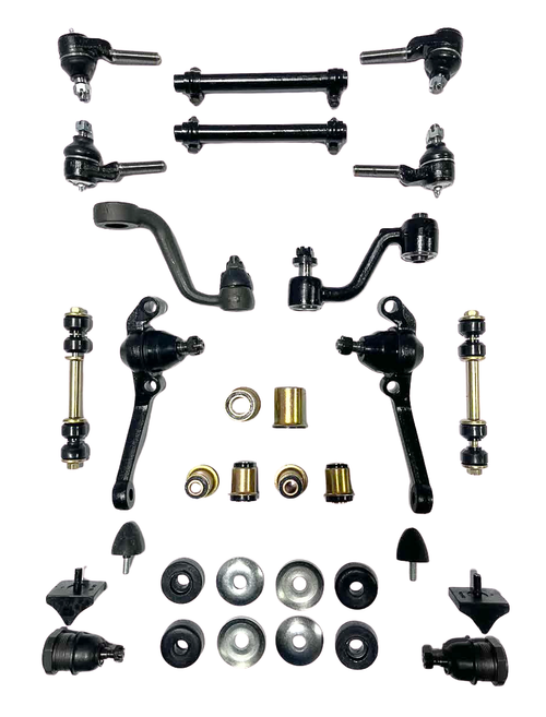 1970 1971 1972 Dodge Dart with Disc Brakes Black Polyurethane New Front End Suspension Master Rebuild Kit