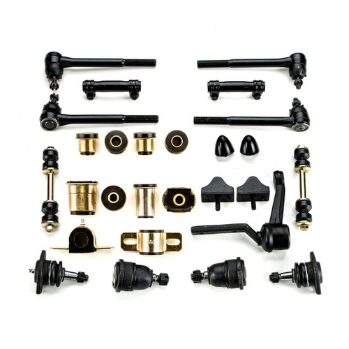 1971 1972 Pontiac Grand Prix Black Polyurethane New Front End Suspension Master Rebuild Kit