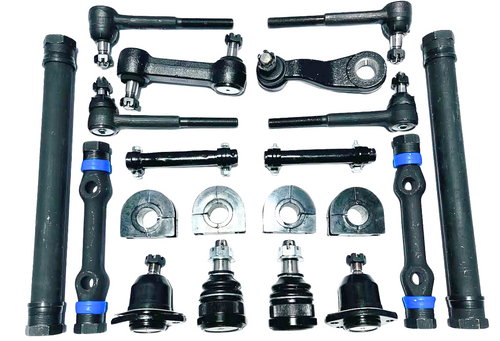 1971-1972 Chevrolet 2WD C20 3/4 Ton Pickup Suburban New Front End Suspension Master Rebuild Kit with Power Steering 1971-1972 Chevrolet 2WD C20 3/4 Ton Pickup Suburban New Front End Suspension Master Rebuild Kit with Power Steering