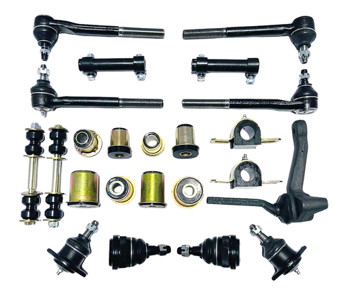 1974 Chevrolet Chevelle Monte Carlo El Camino Black Polyurethane New Front End Suspension Master Rebuild Kit 1974 Chevrolet Chevelle Monte Carlo El Camino Black Polyurethane New Front End Suspension Master Rebuild Kit