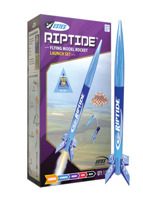 Estes 1403 Riptide™ Flying Model Rocket Launch Set - Family Land