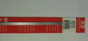 K&S 8100 ROUND ALU. TUBE 1/16 (.57mm) x 12" (.014 Wall) (3pcs)