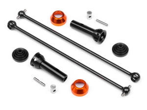 Hot Bodies 113462 UNIVERSAL DRIVE SHAFT SET (133mm/ 2PCS)