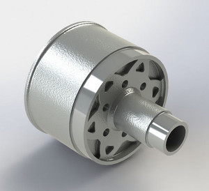 Arrma AR310558 DIFF CASE ALLOY (Nero)