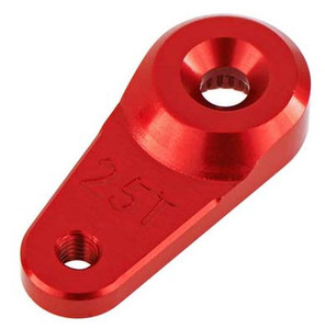 Arrma AR340102 ALUMINUM SERVO HORN 25T (Red) Arrma AR340102 ALUMINUM SERVO HORN 25T (Red)