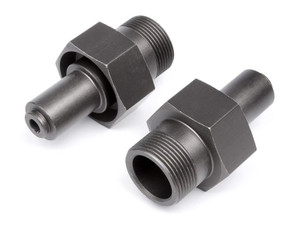 HPI 102156 24mm FRONT HEX HUB (GUNMETAL/ Baja 5B/ 2pcs)