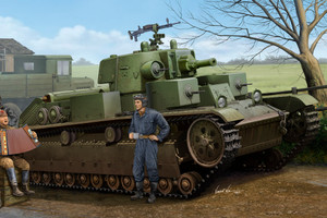 Hobby Boss 83855 Soviet T-28 Medium Tank (Cone Turret) 1/35 Hobby Boss 83855 Soviet T-28 Medium Tank (Cone Turret) 1/35