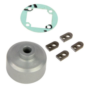 Helion HLNS1257 Differential Housing Alum, Center (Four 10TR)