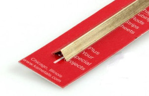 K&S 815005 Brass Angle 1/8x12"