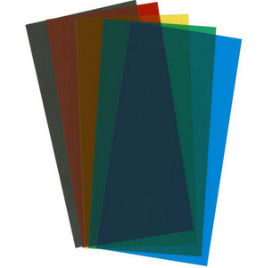 Evergreen 9905 STYRENE,SHEETS Assortment pack, .010"x6"x12"  (Red, Blue, Green, Yellow, Black 1 Sheet each)