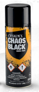 Citadel 62-02 Chaos Black Spray 280g (Technical Paints) (99209999042)
