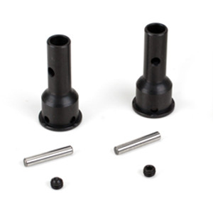 LOSI LOSA3522 Front/Rear CV Driveshaft Axles(2): 8B,8T