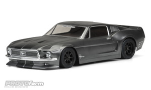 Protoform 1558-40 1968 Ford Mustang Clear Body for VTA Class 1/10 200mm Protoform 1558-40 1968 Ford Mustang Clear Body for VTA Class 1/10 200mm