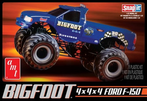 AMT 805 Big Foot 4x4x4 Monster Truck Snap 1/32 AMT 805 Big Foot 4x4x4 Monster Truck Snap 1/32