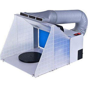 HS-E420DCLK  Spray Booth - LED Lights and Includes Exhaust Kit HS-E420DCLK  Spray Booth - LED Lights and Includes Exhaust Kit