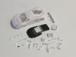 Kyosho MZN163 McLaren12C GT3 2013 Unpainted White Body Set 1/27 For Mini-Z MA-015DWS MR-03 MR-02 Kyosho MZN163 McLaren12C GT3 2013 Unpainted White Body Set 1/27 For Mini-Z MA-015DWS MR-03 MR-02