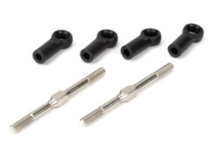 LOSI LOSA6542 Turnbuckles 4mm x 60mm with Ends - 8B